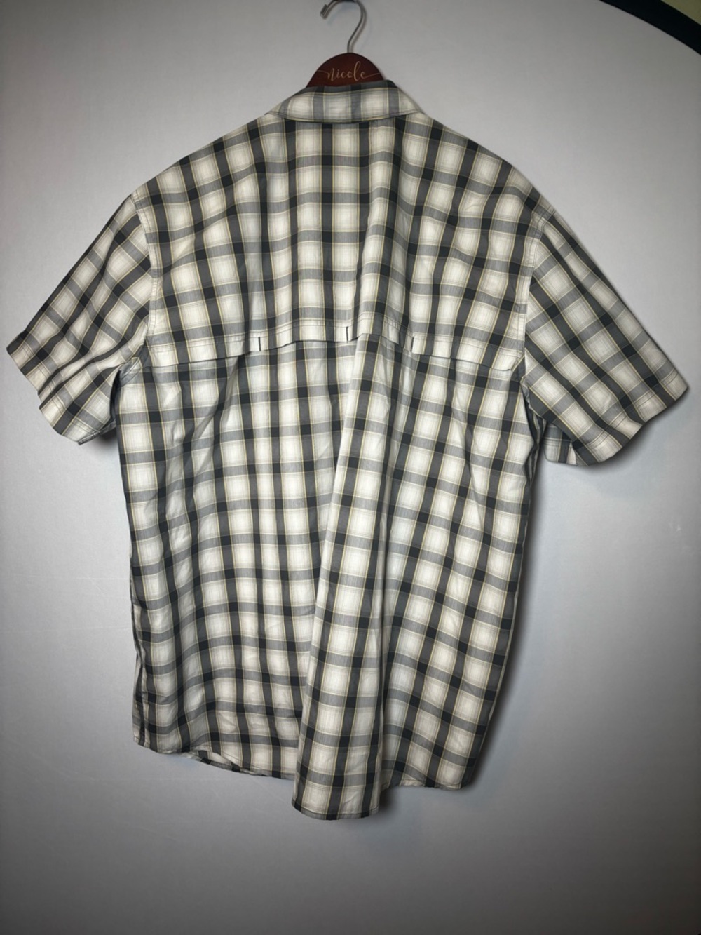 Carhartt Force Ridgefield Shirt Sz 2XL Relaxed Fit Plaid Work Shirt Wicking Vent - Picture 6 of 7